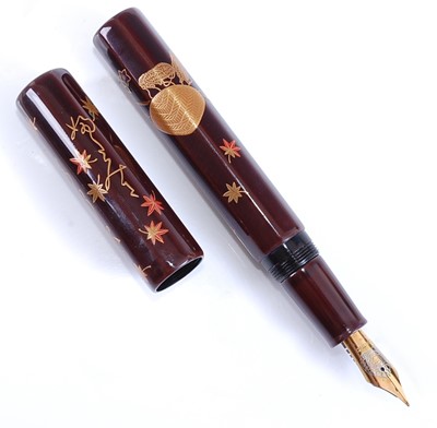 Lot 21 - A Japanese limited edition Danitrio maki-e...