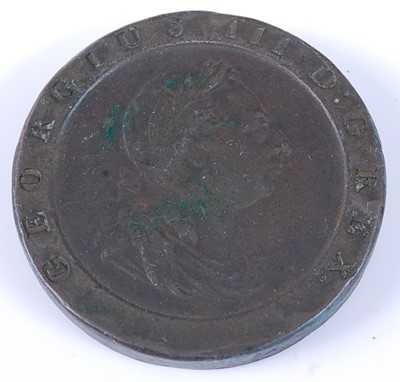 Lot 2110 - Great Britain, 1797 cartwheel twopenny, Soho...