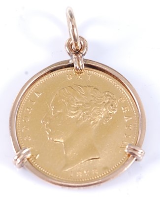 Lot 2077 - Great Britain, 1878 gold half sovereign,...