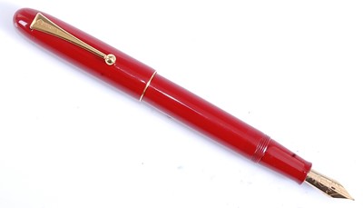 Lot 28 - A Japanese Namiki Yukari Royal Vermilion...