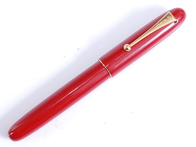 Lot 28 - A Japanese Namiki Yukari Royal Vermilion...