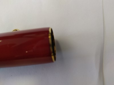 Lot 28 - A Japanese Namiki Yukari Royal Vermilion...