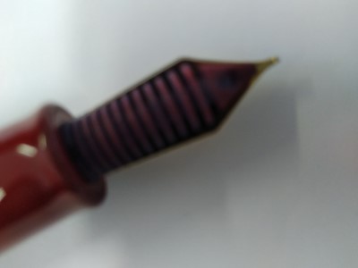 Lot 28 - A Japanese Namiki Yukari Royal Vermilion...