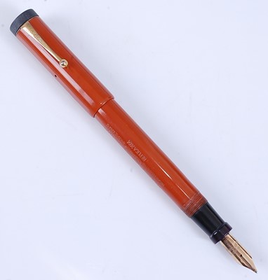 Lot 65 - A Thompson replica Parker Lucky Curve fountain...