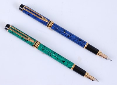 Lot 59 - Two Waterman's Le Man 200 fountain pens, being...