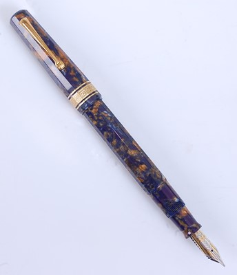 Lot 79 - An Omas limited edition Saffron Blue Paragon...