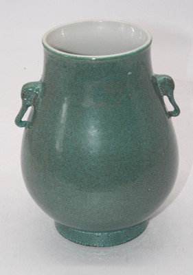 Lot 210 - A Chinese export vase, of lower bellied form,...