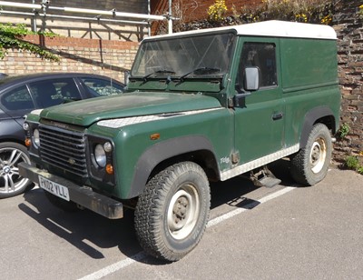 Lot 1484 - A 2002 Land Rover Defender 90 TD5 2.5L,...