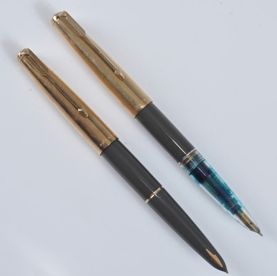 Lot 45 - A Parker 61 Custom fountain pen, in Grey...