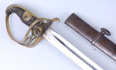 Lot 212 - A 19th century Turkish Cavalry sabre, having...