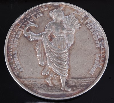 Lot 107 - An Edwardian 9ct gold participents medal for...