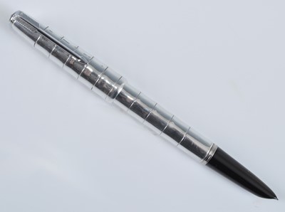 Lot 33 - A Parker 51 Aluminium Bamboo fountain pen by...