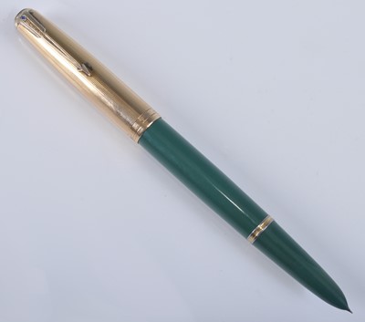 Lot 36 - A Parker 51 double jewelled fountain pen, in...