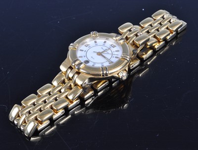 Lot 394 - Maurice Lacroix - a lady's gilt metal...