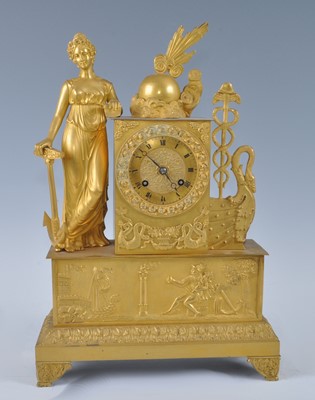 Lot 1366 - Desjardins of Paris - a mid-19th century gilt...