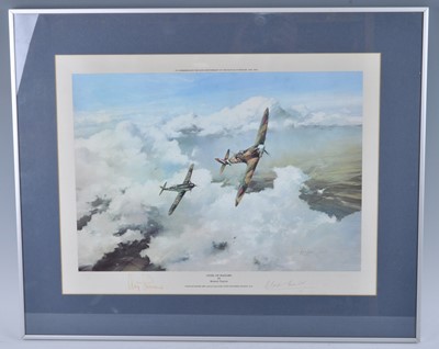 Lot 177 - Robert Taylor, b.1951, Duel of Eagles,...