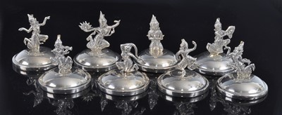 Lot 1285 - A set of eight early 20th century Siamese...