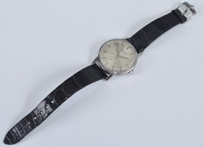 Lot 1227 - A Patek Philippe Calatrava gent's stainless...