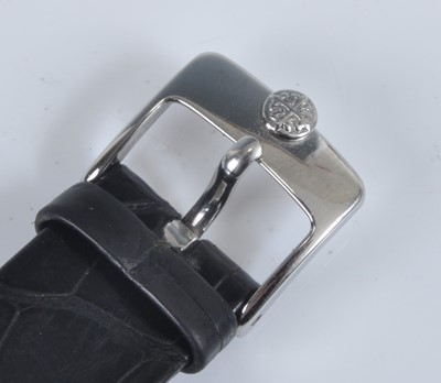 Lot 1227 - A Patek Philippe Calatrava gent's stainless...