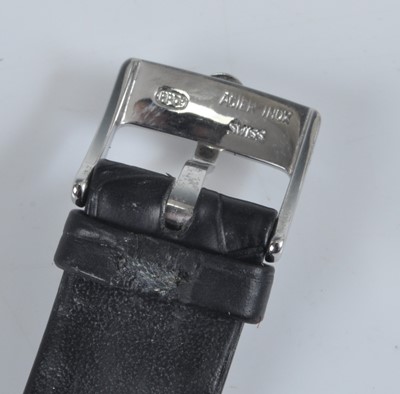 Lot 1227 - A Patek Philippe Calatrava gent's stainless...
