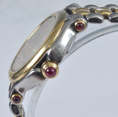 Lot 1228 - A ladies Chopard bi-metal Happy Sport...