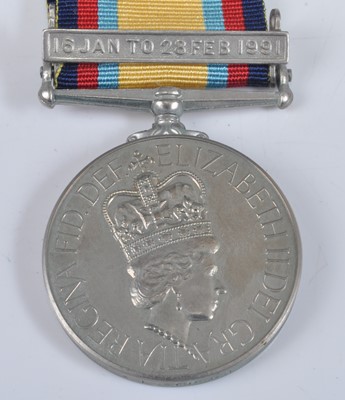 Lot 122 - A Gulf Medal (1990-91) with 16 Jan to 28 Feb...