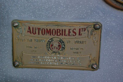 Lot 1461 - A 1924 Bayliss Thomas 10/22 Reg No. SV7705...