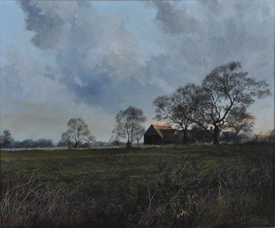 Lot 1307 - Clive Madgwick (1934-2005) - A Suffolk barn...