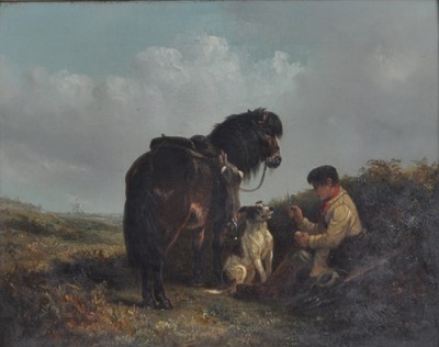 Lot 1298 - Thomas Smythe (1825-1906) - Lone traveller at...