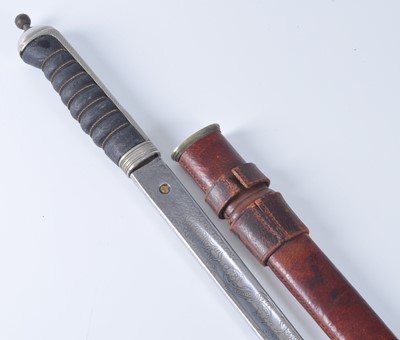 Lot 115 - A British 1895 pattern Infantry Officers sword,...