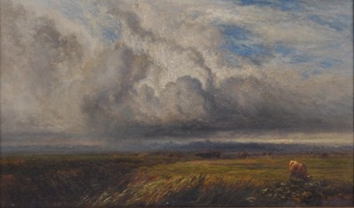 Lot 1308 - Alfred Gilbert - Cambridge from Grantchester...