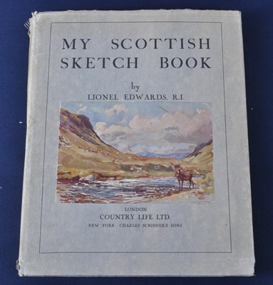 Lot 334 - Edwards, Lionel: My Scottish Sketch Book, 1929...