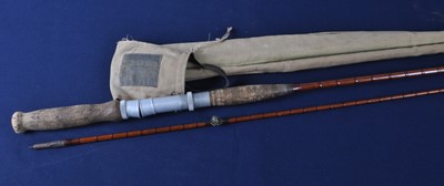Lot 370 - A Hardy "The Victor" Palakona 7' 9" two piece...