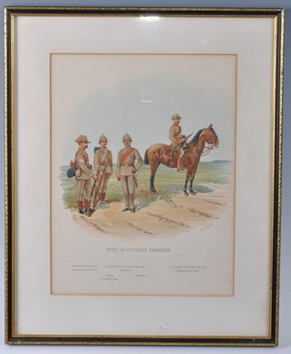 Lot 174 - After Richard Simkin, (1840-1926), Types Of...