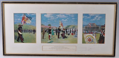 Lot 175 - The Presentation of the first Colours to 1st...