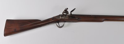Lot 211 - An Indian copy of a flintlock musket, having a...