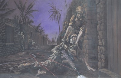 Lot 153 - Contemporary school, TA soldier Kingsman...