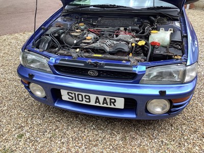 Lot 1480 - A 1998 Subaru Impreza Turbo 2000 AWD four-door...