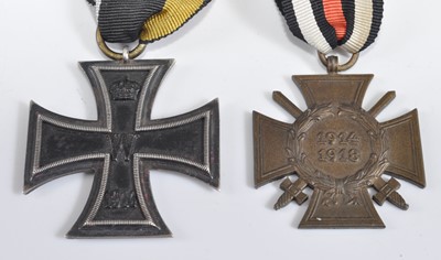 Lot 302 - An Imperial German 1914 Iron Cross, 2nd class,...