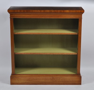 Lot 1429 - A walnut and figured walnut open...