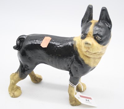 Lot 44 - A reproduction painted cast iron model of a...
