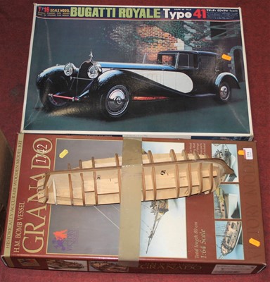 Lot 191 - A Victory Models 1/64 part built scale model...