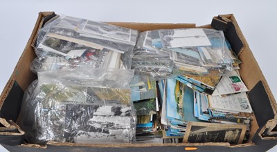Lot 58 - A box of postcards, mainly topographical scenes