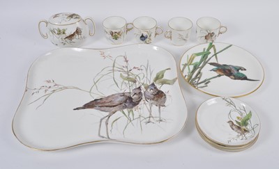 Lot 61 - A Doulton Burslem porcelain part tea service,...