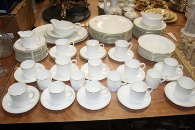 Lot 85 - A Wedgwood Formal Gold pattern porcelain tea,...