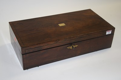 Lot 139 - A mid-19th century mother of pearl inlaid and...
