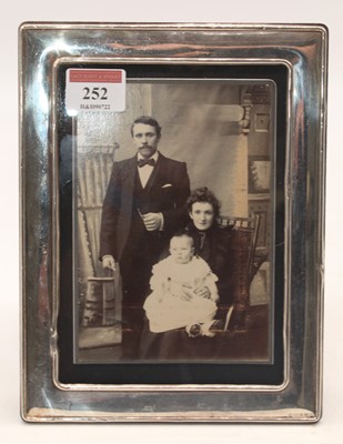 Lot 252 - An Elizabeth II silver clad easel photograph...