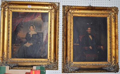 Lot 1003 - Late 19th century English school - pair three...