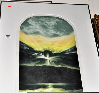 Lot 1030 - Susan E Jameson - Sunset over Westwater,...