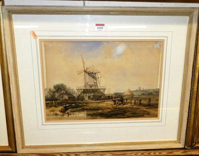 Lot 1049 - Charles Hoguet (German 1821-1870) - Landscape...